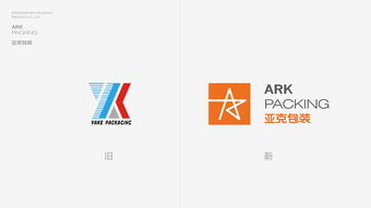 亞克包裝制品公司vi設(shè)計,logo形象升級設(shè)計